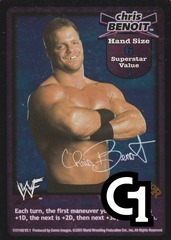 Chris Benoit Superstar Card (SS1)