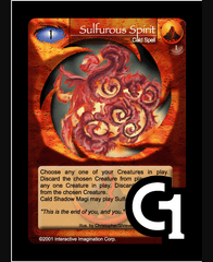 Sulfurous Spirit - Foil