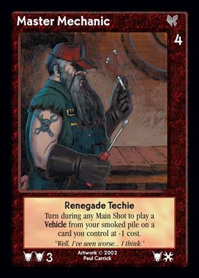 Master Mechanic, Renegade Techie