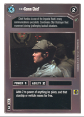 Comm Chief [White Border]