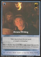 Arcane writing