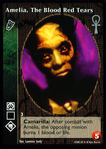 Amelia, The Blood Red Tears