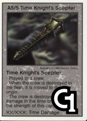 Artifact- Time Knight's Scepter