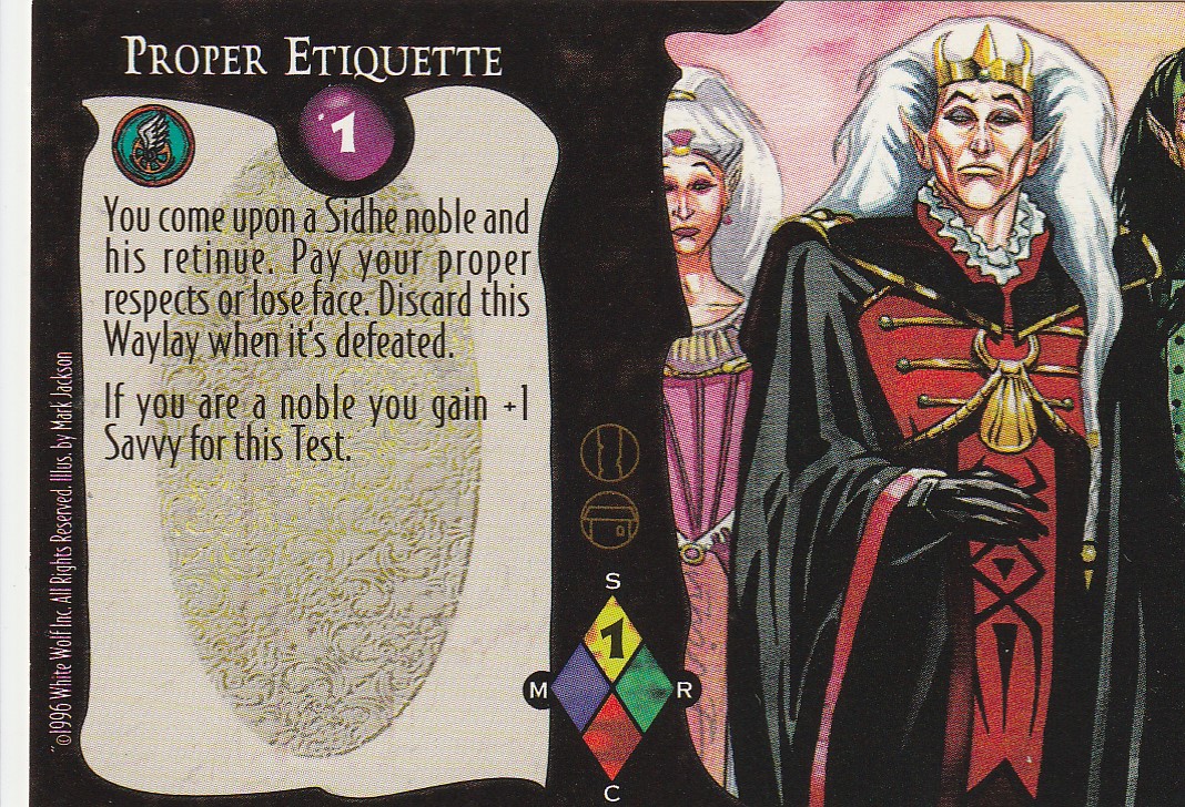 Proper Etiquette