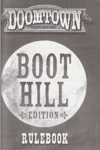 Doomtown Boot Hill Rulebook