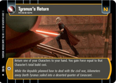 Tyranus's Return