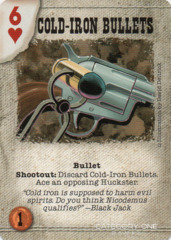 Cold-Iron Bullets