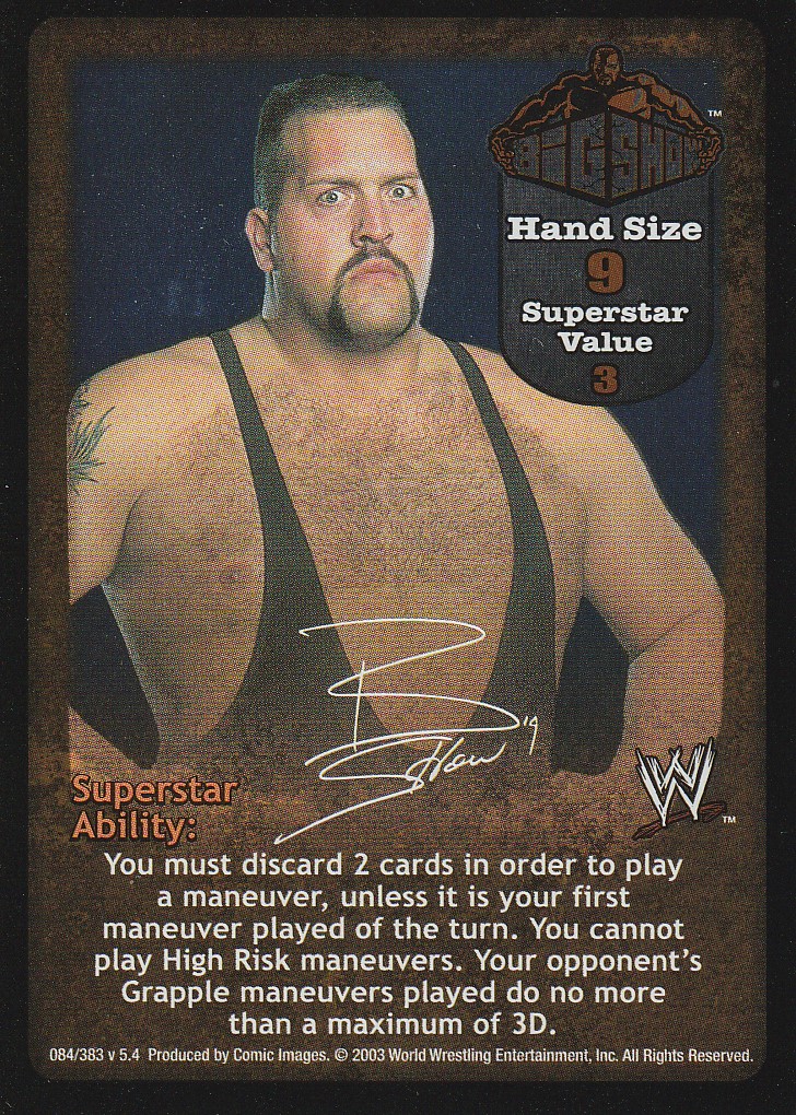 Big Show Superstar Card (SS2)