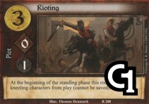 Rioting