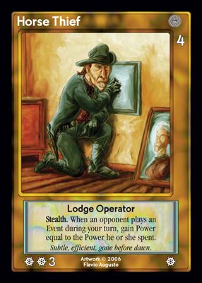 Horse Thief, Lodge Operator