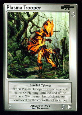 Plasma Trooper, BuroMil Cyborg