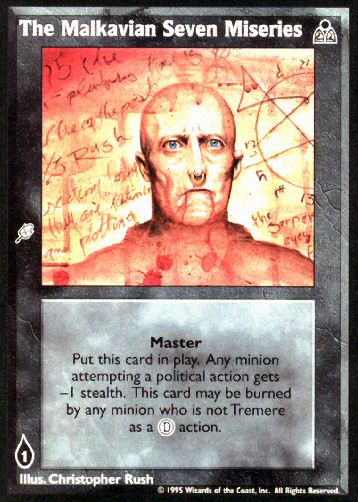 The Malkavian Seven Miseries