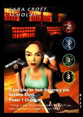 Lara Croft, Scholar