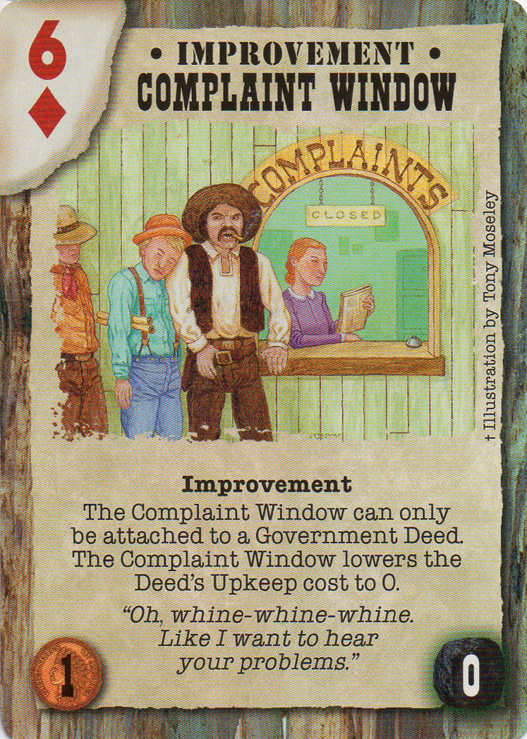 Complaint Window