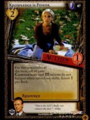 Knowledge is Power (Foil)