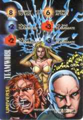 Universe: Teamwork-Energy 8E FI +2+3  Professor X, White Queen & Banshee