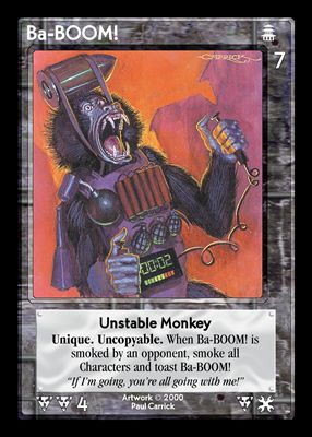 Ba-BOOM!, Unstable Monkey