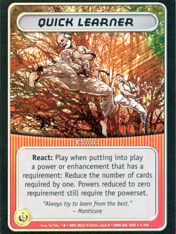 Quick Learner [FOIL]