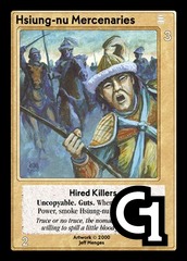 Hsiung-nu Mercenaries, Hired Killers