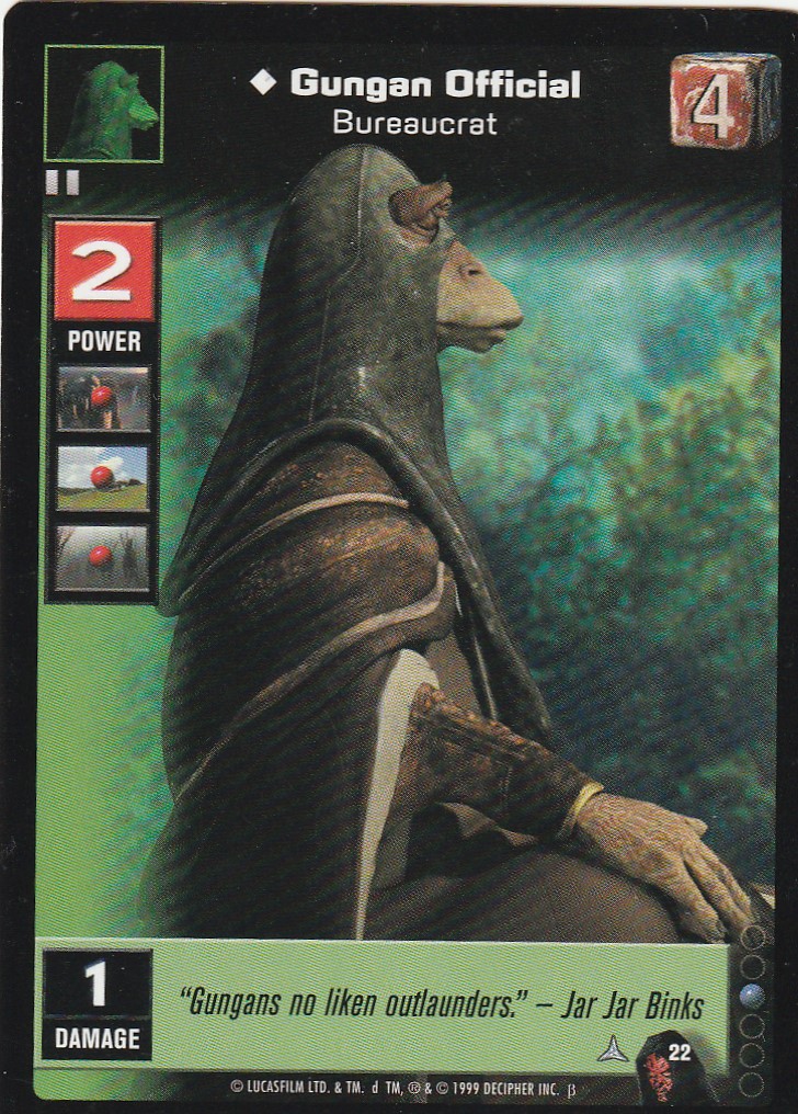 Gungan Official, Bureaucrat [Beta]