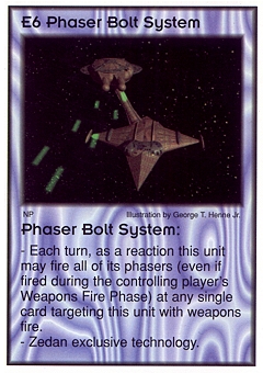 Phaser Bolt System