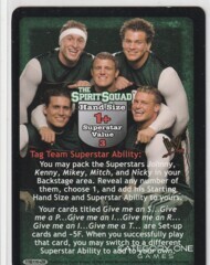 The Spirit Squad Superstar Card