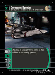 Corsucant Speeder - Foil