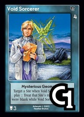 Void Sorcerer, Mysterious Geomancer