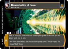 Demonstration of Power