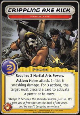 Crippling Axe Kick