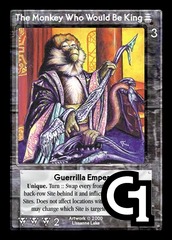 The Monkey Who Would Be King, Guerrilla Emperor