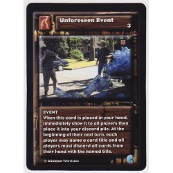 Unforeseen Event