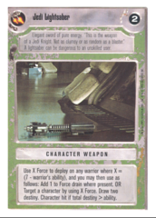 Jedi Lightsaber [White Border]