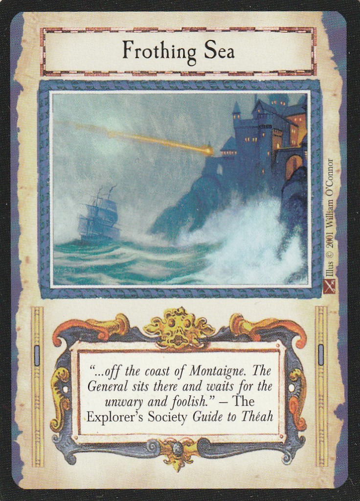 Frothing Sea