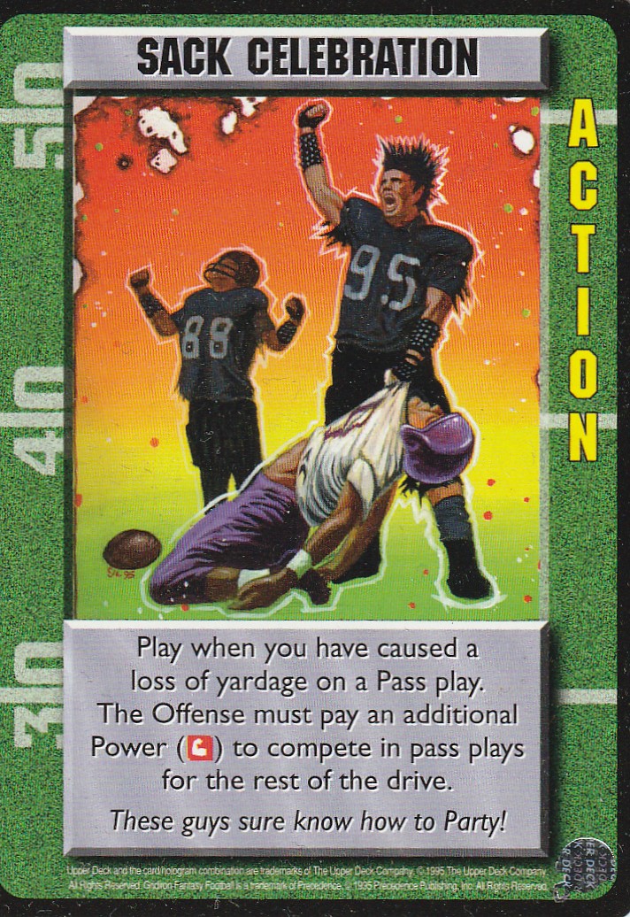 Sack Celebration