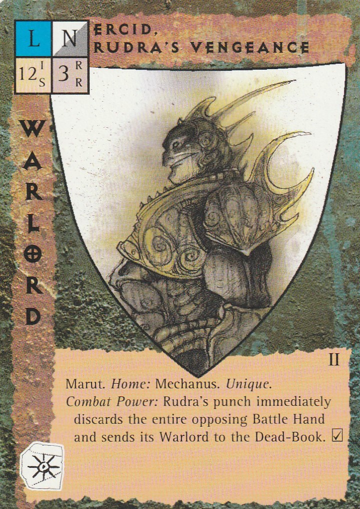Ercid, Rudras Vengeance