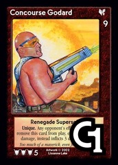 Concourse Godard, Renegade Supersoldier
