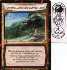 Knowing Lands and Giving Trees