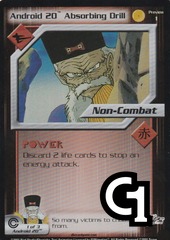 Android 20 Absorbing Drill Unlimited Foil - Preview 1