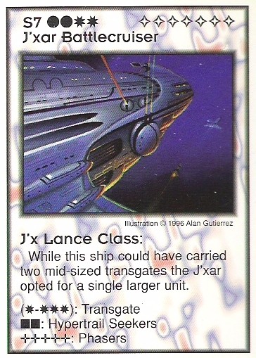 Jxar Battlecruiser Lance Class