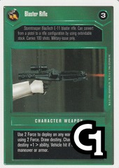 Blaster Rifle [White Border] - (1996)