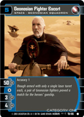 Geonosian Fighter Escort - Foil