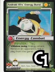Android 19's Energy Burst Limited - 4
