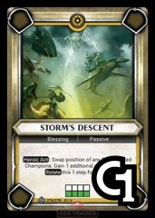 Storm's Descent - Foil