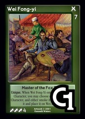 Wei Fong-Yi, Master of the Fox Style