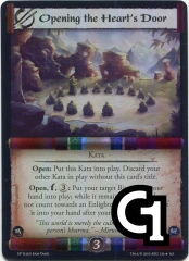 Opening the Heart's Door FOIL