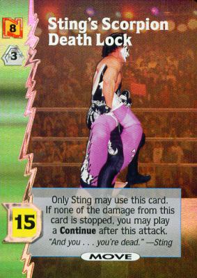 Stings Scorpion Death-lock