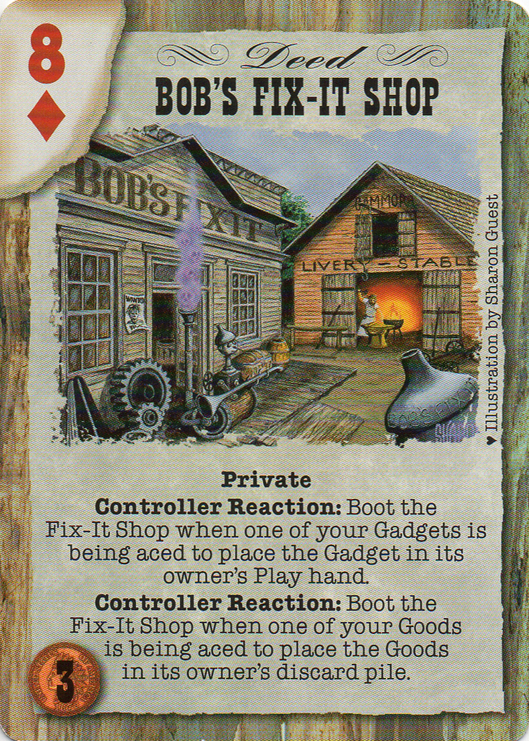 Bobs Fix-it Shop