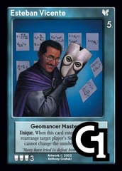 Esteban Vicente, Geomancer Mastermind