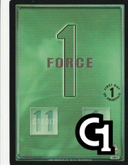 Force 1 - 1st Day Stamped